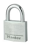 Master Lock Padlock Weatherproof Aluminium Padlock, Keyed Alike, 5mm Shackle, 30mm Body