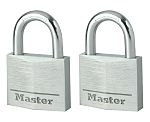 Master Lock Padlock Weatherproof Aluminium Padlock, Keyed Alike, 5mm Shackle, 30mm Body