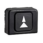 Schneider Electric Harmony Series Black/White Push-In Push Button Head, IP65