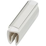 Schneider Electric Linergy TR Clip On Cable Marker, White, 2 → 3.5mm Cable, for Terminal Block, NSYTRABCV23