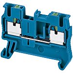 Schneider Electric NSYTRP22BL Linergy TR Series Blue, 2.5mm², 1-Level, Push In Termination, CSA