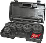Ega-Master 4-Piece Cast Iron Thread Tap & Die Set, BSPT 1/2 in - BSPT 1 in Taps