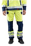 DMD 606960ATXT Yellow Anti-Static, Chemical Resistant, Flame Retardant, Waterproof Hi Vis Trousers Leg Length 85cm
