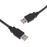 Amphenol Socapex USB 2.0, Male USB A to Male USB A, 1m