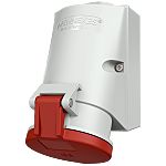 MENNEKES IP44 Industrial Interlock Socket 4P, Earthing Position 6h, 32A, 400 V