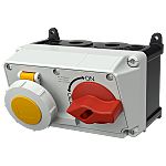 MENNEKES Switchable IP67 Industrial Interlock 3P, Earthing Position 4h, 16A, 110 V