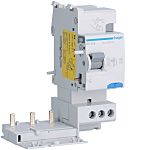 Hager BD Series RCCB, 25A, 3 Pole, 30mA, Type AC, 400V