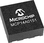 Microchip MCP14A0151T-E/MAY MOSFET Gate Driver 1, 1.5 A, 4.5 → 18V 6-Pin, DFN