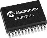Microchip I/O Expander I2C 24-Pin SSOP, MCP23018T-E/SS