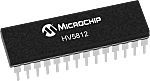 Microchip HV5812P-G PDIP Display Driver, 28 Pin, Upto 80 V
