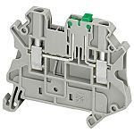 Schneider Electric NSYTRV22SC Linergy TR Series Grey, 2.5mm², 1-Level, Screw Termination