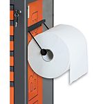 BETA Black, Orange Rolled Hand Towel Dispenser Paper Towel Dispenser