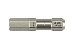 Vessel Hexagon Screwdriver Bit, 30 mm Tip, 1/4 in Drive, Hex Drive, 30 mm Overall