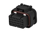 TE Connectivity, SUPERSEAL Automotive Connector Socket Black Cable Mount 34 Way 2468445-1