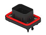 TE Connectivity, SUPERSEAL Automotive Connector PIN Black Board Mount 34 Way, Through Hole Termination 2388688-1