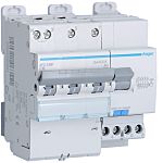 Hager RCBO, 16A Current Rating, 3P+N Poles, 300mA Trip Sensitivity, Type AC