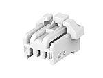 TE Connectivity, Grace Inertia 1.25 Plug PCB Header, 1.25mm Pitch, 3 Way, 1 Row Straight, Vertical