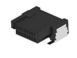 ERNI ERNI MicroCon Series Right Angle Surface Mount PCB Socket, 16-Contact, 2-Row, 0.8mm Pitch, Surface Mount