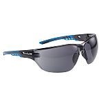 Bolle NESS+ Anti-Mist Safety Spectacles, Smoke Polycarbonate Lens