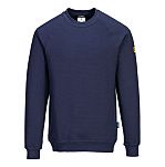 Portwest AS24 Navy Work Sweatshirt L