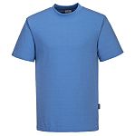 Portwest Blue Short Sleeve T-Shirt, UK- M