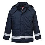 Portwest FR59 Navy Unisex Hi Vis Jacket, XL