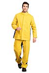 EDC PROTECTION E2251 Yellow, Fire Retardant, Water Resistant Jacket, L