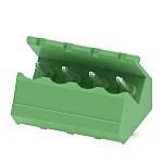 Phoenix Contact Angled Wave Soldering PCB Header, 4 Contact(s), 5.08mm Pitch, 1 Row(s), Shrouded