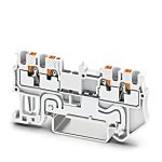 Phoenix Contact 1230476 White, 1.5mm², 1-Level, Push In Termination