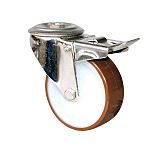 Guitel Hervieu Braked Swivel Castor Wheel, 150kg Capacity, 100mm Wheel