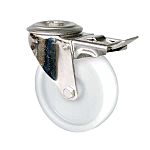 Guitel Hervieu Braked Swivel Castor Wheel, 150kg Capacity, 100mm Wheel