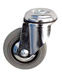 Guitel Hervieu Swivel Castor Wheel, 70kg Capacity, 80mm Wheel