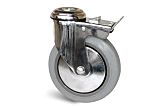 Guitel Hervieu Braked Swivel Castor Wheel, 100kg Capacity, 150mm Wheel