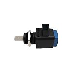 Připojovací svorník, Modrá, 16A Pg 7, 300V 12.5mm Schutzinger