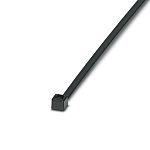 Phoenix Contact Cable Ties, Standard, 200mm x 3.6 mm, Black Polyamide, Pk-100pack