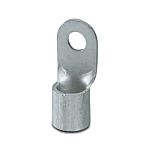Phoenix Contact Uninsulated Ring Terminal, M10mm Stud Size, Silver