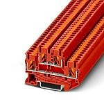 Phoenix Contact 1109053 Red, 0.14 → 4mm², 2-Level, Push In Termination