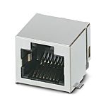 Phoenix Contact Female RJ45 Connector, PCB Mount, Through Hole Straight 1 Port 8 -Way