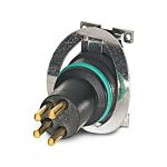 Phoenix Contact PIN Circular Connector Insert 4 Way for use with Circular Connector