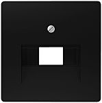 Siemens Black 1 Gang Cover Plate Thermoplastic Cover Plate