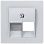 Siemens Aluminium 1 Gang Cover Plate Thermoplastic Cover Plate