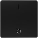Siemens Black Rocker Switch, 1 Way, 1 Gang, 5TG6201