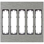 Siemens Aluminium 5 Gang Mounting Plate Aluminium Mounting Frame
