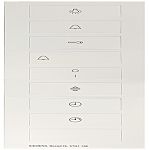 Siemens Rocker Switch Cover for use with Rocker Switch