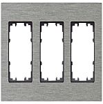 Siemens Aluminium 3 Gang Mounting Plate Aluminium Mounting Frame