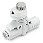 SMC AS-FS Series Direct Mount Flow Controller, 6 mm Pipe