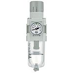 SMC AW20 Filter Regulator, 5μm, G 1/4, Automatic, 10 bar, AW20-F02BG-D
