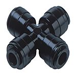 Norgren Pneufit D Series Push-in Fitting, Push In 6 mm, Push-in Connection Style, D00900600