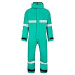 Skytec Green Reusable Hi Vis Overalls, XXL