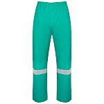 Skytec Chem FR Green Trousers Chemical Resistant, Size XXXL